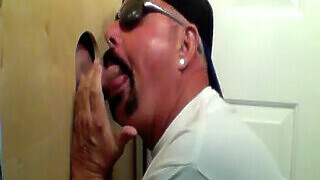 Married And Hung Latino At The Gloryhole