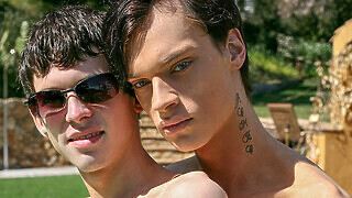 Two Cute British Boys With Big Dicks - Aaron Aurora & Lewis Romeo